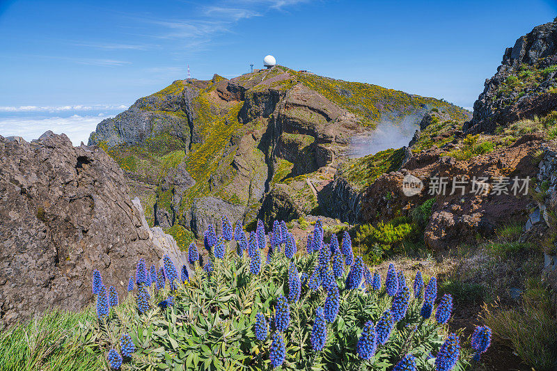 PR1 Pico do Arieiro山峰，葡萄牙马德拉